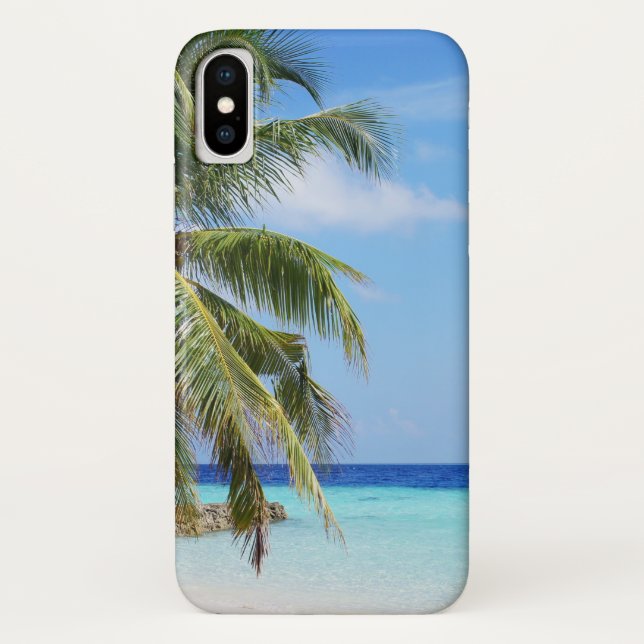 Tropical Beach Turquoise Water Case-Mate iPhone Case (Back)