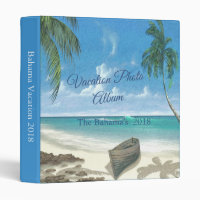 Tropical Beach Vacation Photo Album