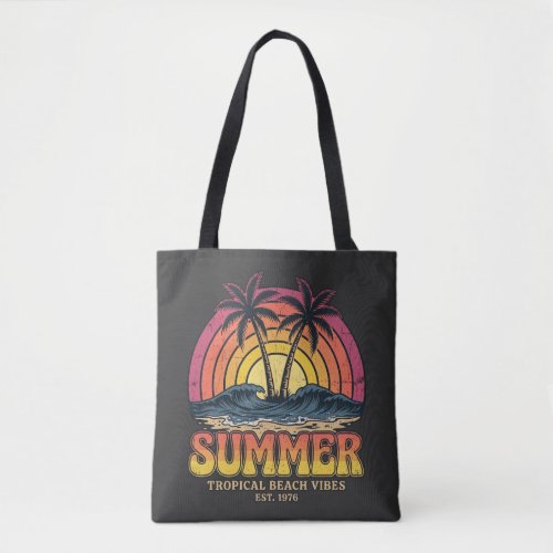 Tropical Beach Vibes - summer holiday vacation  Tote Bag