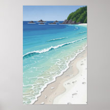 Tropical Beach Wall Art