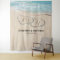 Tropical Beach Wedding Photo Backdrop