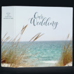 Tropical Beach Wedding Planner Photo 3 Ring Binder<br><div class="desc">This beautiful keepsake album is perfect for wedding planning and wedding photos.</div>