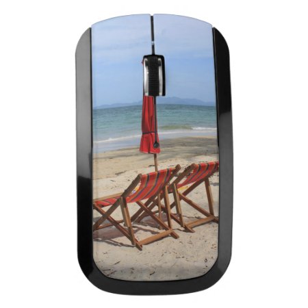 Tropical Beach Wireless Mouse