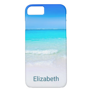 Tropical Beach with a Turquoise Sea iPhone 8/7 Case