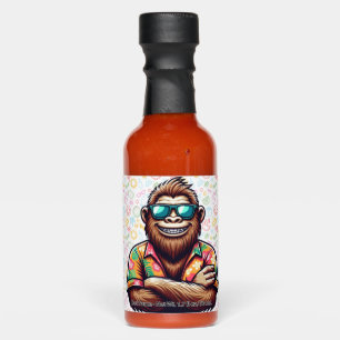 Tropical/beach yeti/bigfoot hot sauces