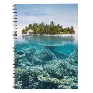 Tropical Beaches Ari Atoll Maldives Notebook