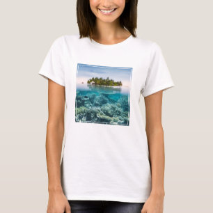 Tropical Beaches   Ari Atoll Maldives T-Shirt