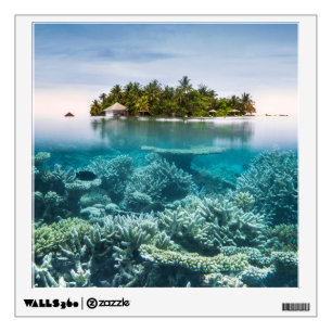 Tropical Beaches   Ari Atoll Maldives Wall Decal