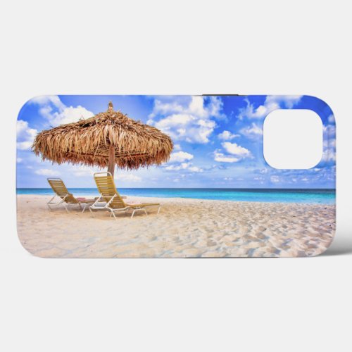 Tropical Beaches  Aruba Sandy Beach iPhone 13 Case
