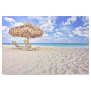 Tropical Beaches   Aruba Sandy Beach Gallery Wrap