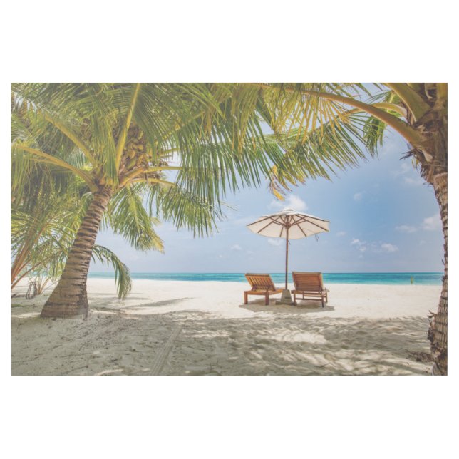 Tropical Beaches | Beach Dominican Republic Gallery Wrap (Front)