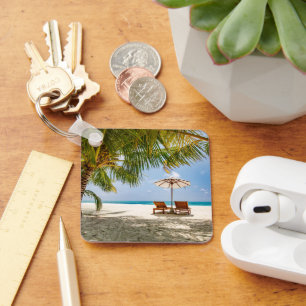 Tropical Beaches   Beach Dominican Republic Keychain