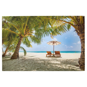 Tropical Beaches   Beach Dominican Republic Metal Print