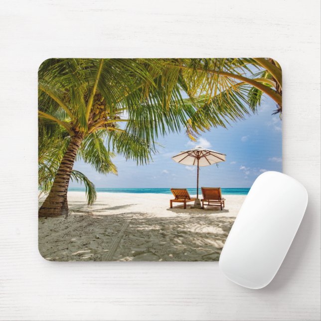Tropical Beaches | Beach Dominican Republic Mouse Pad (With Mouse)
