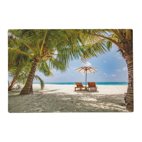 Tropical Beaches  Beach Dominican Republic Placemat