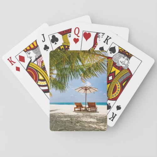 Tropical Beaches  Beach Dominican Republic Poker Cards
