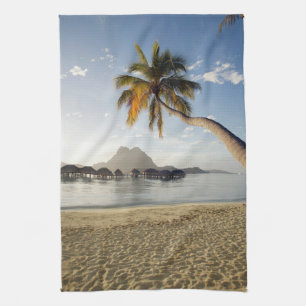 Tropical Beaches   Beach Huts, Bora Bora Kitchen Towel
