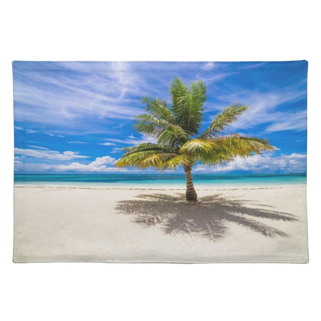 Tropical Beaches | Bora Bora, French Polynesia Cloth Placemat (Front)