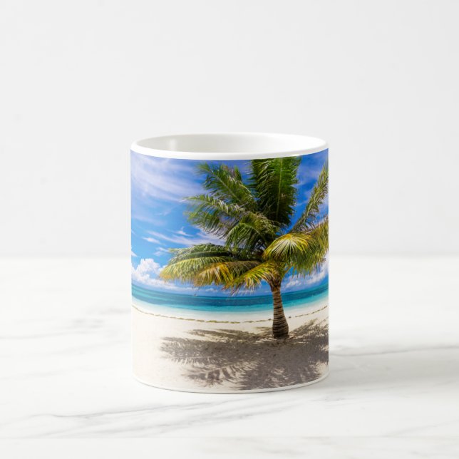 Tropical Beaches | Bora Bora, French Polynesia Coffee Mug (Center)
