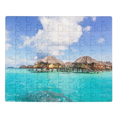 Tropical Beaches  Bora Bora French Polynesia Jigsaw Puzzle