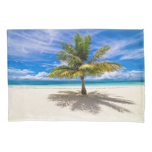 Tropical Beaches  Bora Bora French Polynesia Pillow Case