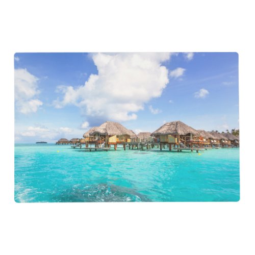 Tropical Beaches  Bora Bora French Polynesia Placemat