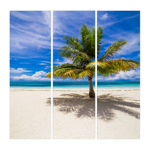 Tropical Beaches  Bora Bora French Polynesia Triptych