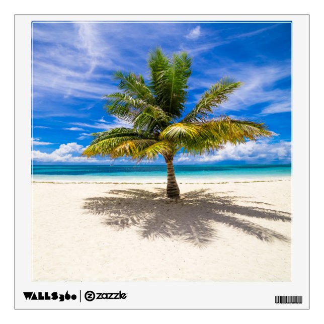 Tropical Beaches | Bora Bora, French Polynesia Wall Decal (Front)