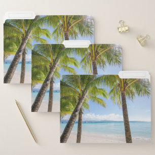 Tropical Beaches   Boracay Philippines File Folder