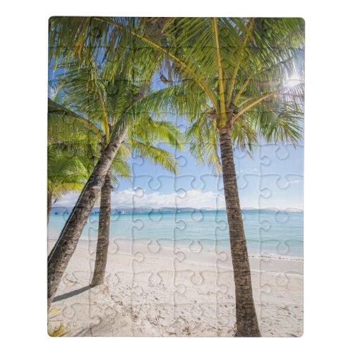 Tropical Beaches  Boracay Philippines Jigsaw Puzzle