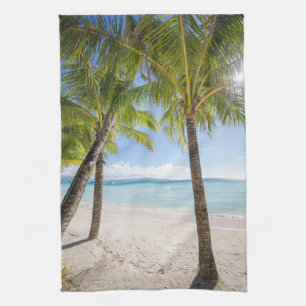 Tropical Beaches Boracay Philippines Kitchen Towel