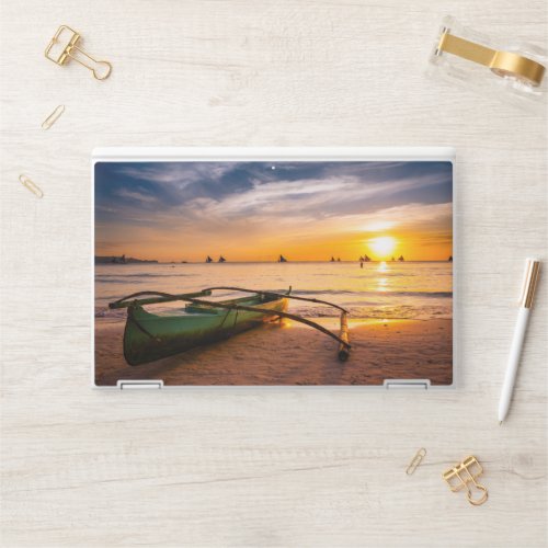 Tropical Beaches  Boracays White Beach HP Laptop Skin