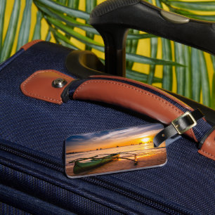 Tropical Beaches Boracay's White Beach Luggage Tag