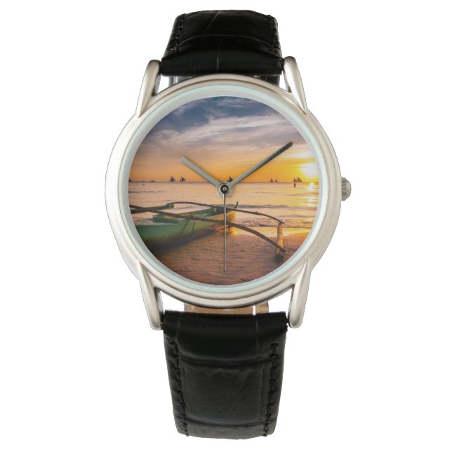Tropical Beaches | Boracay's White Beach Watch (Front)