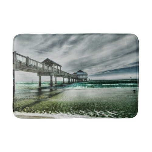 Tropical Beaches  Clearwater Florida Bath Mat