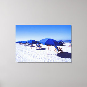 Tropical Beaches Clearwater, Florida Canvas Print