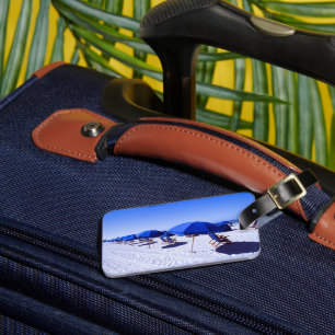 Tropical Beaches Clearwater, Florida Luggage Tag