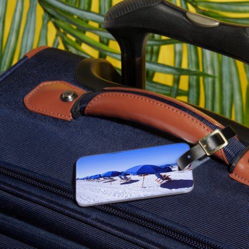 Tropical Beaches  Clearwater Florida Luggage Tag