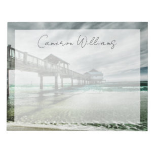 Tropical Beaches Clearwater Florida Notepad