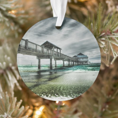 Tropical Beaches  Clearwater Florida Ornament