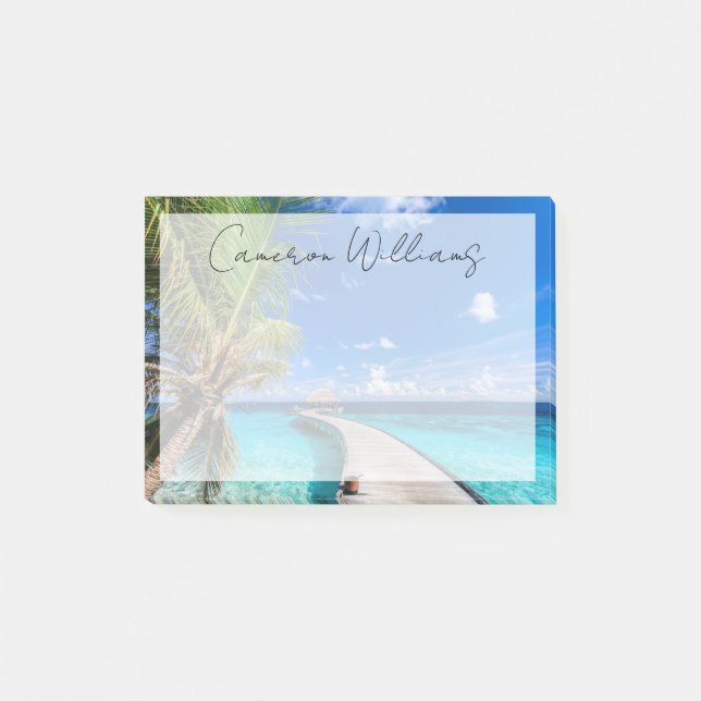 Tropical Beaches | Dusit Thani Maldives Post-it Notes (Front)