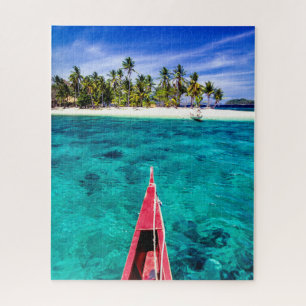 Tropical Beaches   El Nido, Philippines, Palawan Jigsaw Puzzle