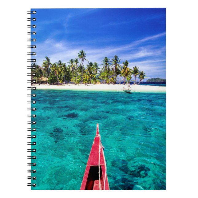 Tropical Beaches | El Nido, Philippines, Palawan Notebook (Front)