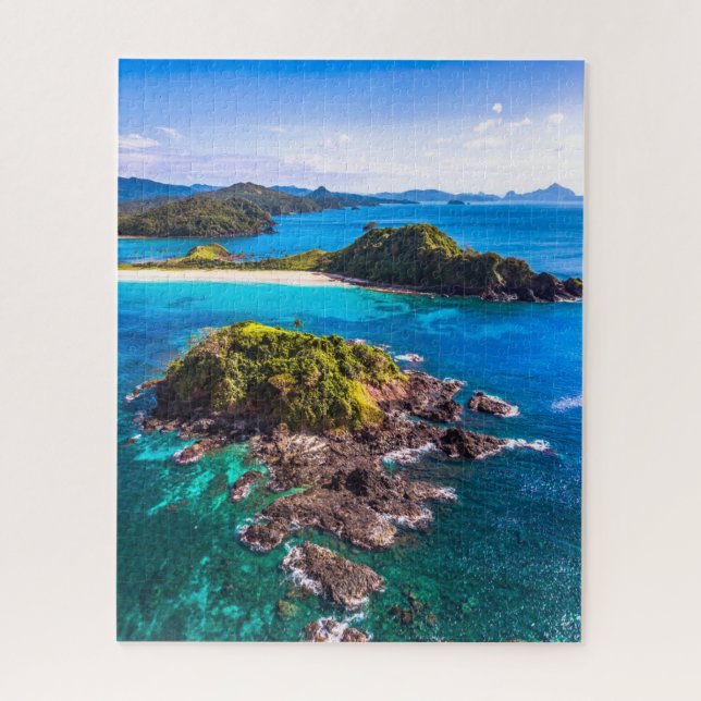 Tropical Beaches | El Nido Phillipines Jigsaw Puzzle (Vertical)
