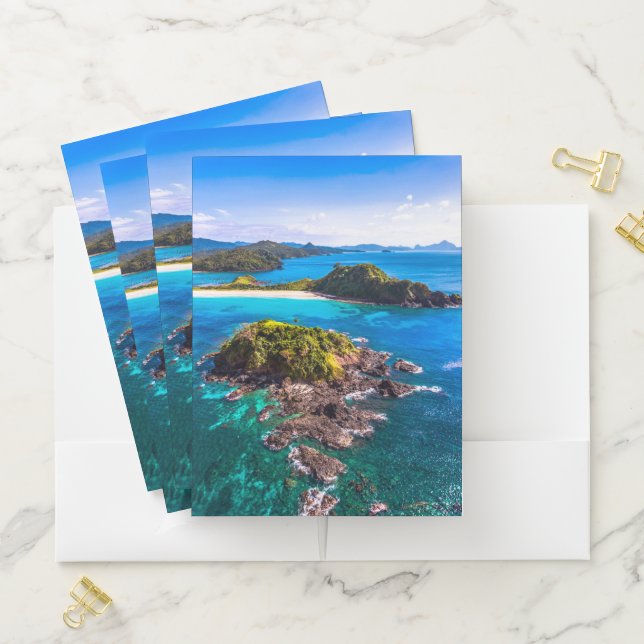 Tropical Beaches | El Nido Phillipines Pocket Folder (In Situ)