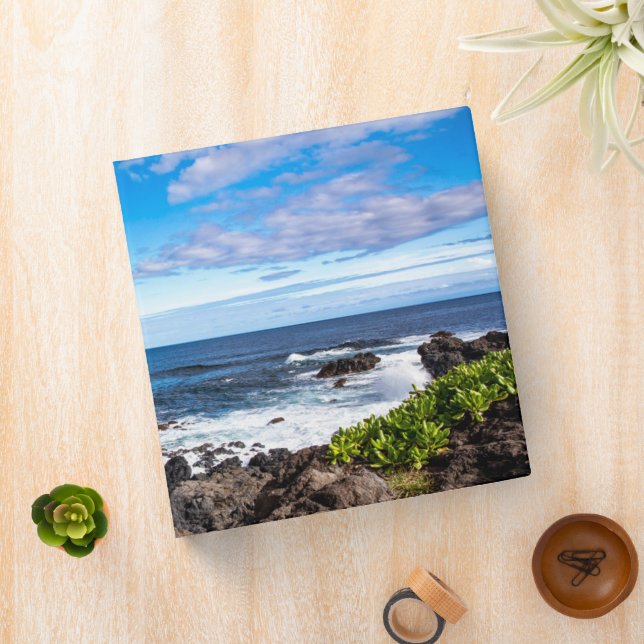 Tropical Beaches | Haleakala National Park Maui 3 Ring Binder (In Situ)