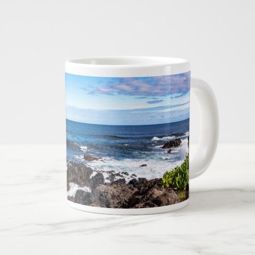 Tropical Beaches  Haleakala National Park Maui Giant Coffee Mug