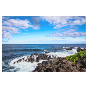 Tropical Beaches Haleakala National Park Maui Metal Print