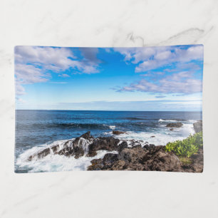 Tropical Beaches Haleakala National Park Maui Trinket Tray