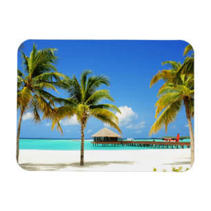Tropical Beaches   Island & Lagoon, Maldives Magnet